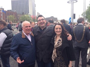 Dermot, Martin and Geraldine