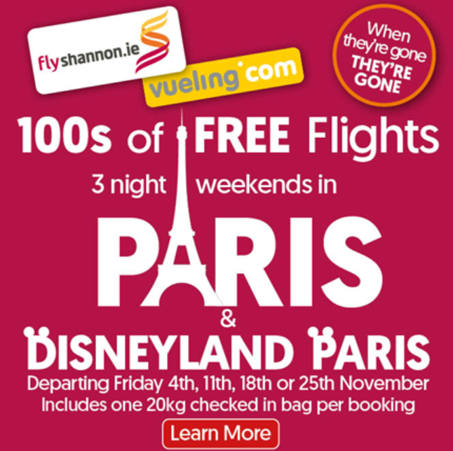 Bon Voyage! Fly to Paris for Free Limelight Communications Public