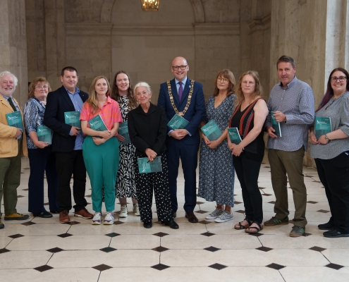 The launch of the 8th edition of History on Your Doorstep in City Hall. 11/08/2025 Photograph: ©Fran Veale/Julien Behal Photography